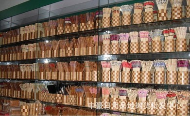 艺术筷子 地摊产品中的别致选择