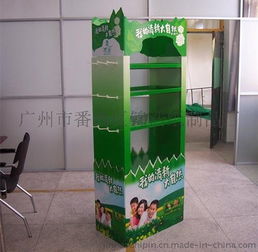 日用百货销售新利器 广州市番禺区锦浩纸制品厂促销纸货架展示与应用